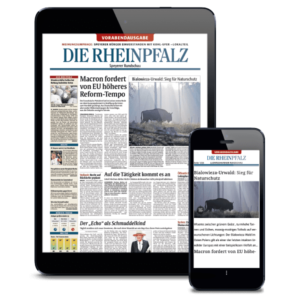 DIE RHEINPFALZ Zeitung online lesen - via App, E-Paper oder auf