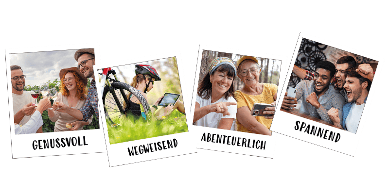 Bild - Genussvoll, abenteuerlich, wegweisend, spannend